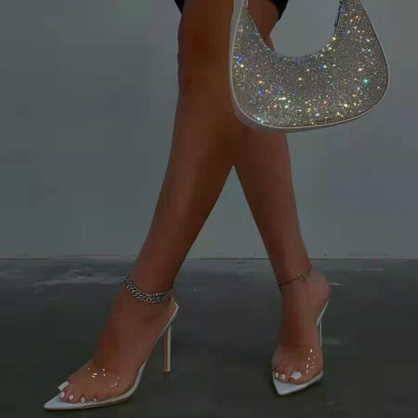 Women's Ultra-high Vamp Stiletto Heel Slippers - Image 6