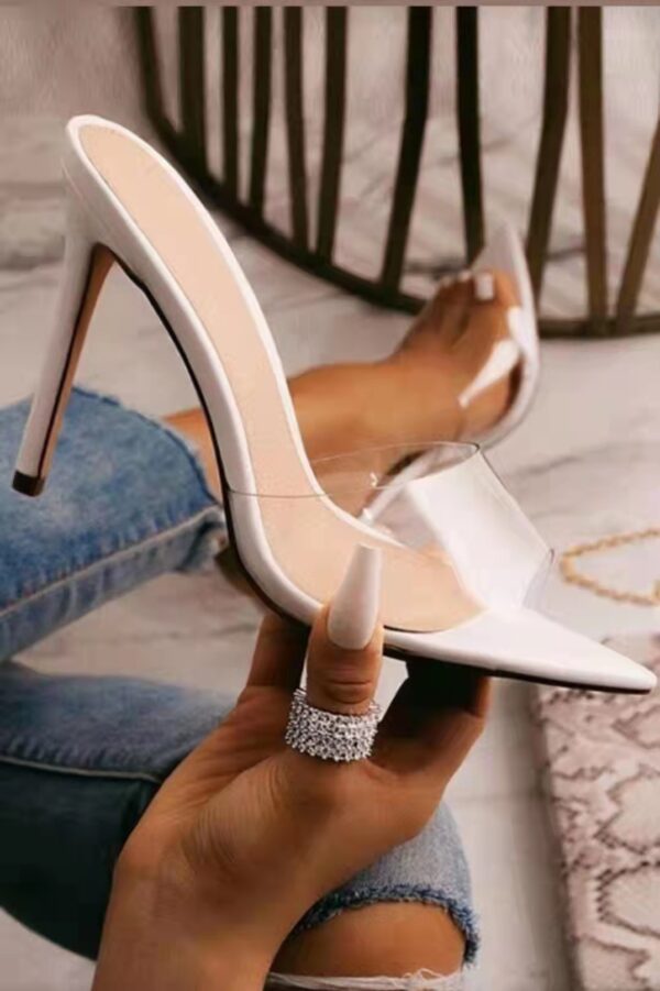 Women's Ultra-high Vamp Stiletto Heel Slippers - Image 2
