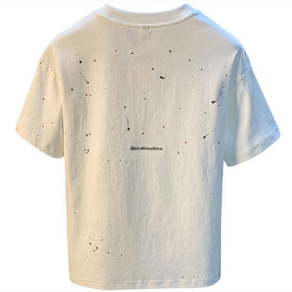 Trendy Splash-ink T-shirt Short-sleeved Men - Image 8