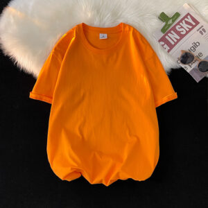 Loose Plus Size Solid Color T-shirt Top