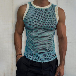 Casual Loose Digital Printed Breathable Summer Printing Stylish Vest