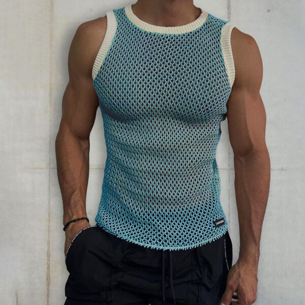 Casual Loose Digital Printed Breathable Summer Printing Stylish Vest