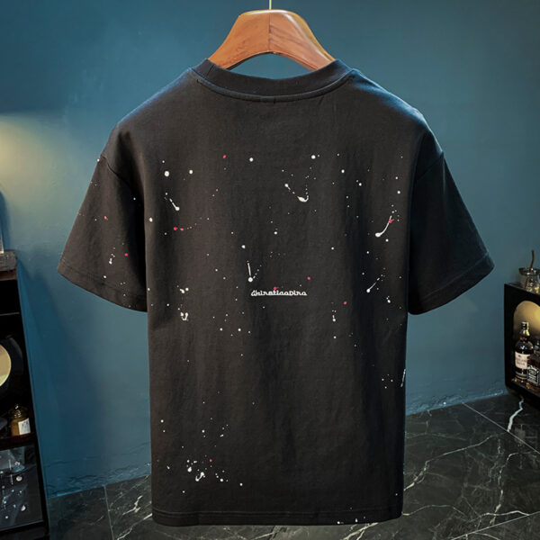 Trendy Splash-ink T-shirt Short-sleeved Men - Image 9