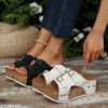 Women's Fashion Platform Muffin Beach Sandals - Image 3